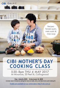 CIBI Mother’s Day cooking class - CIBI