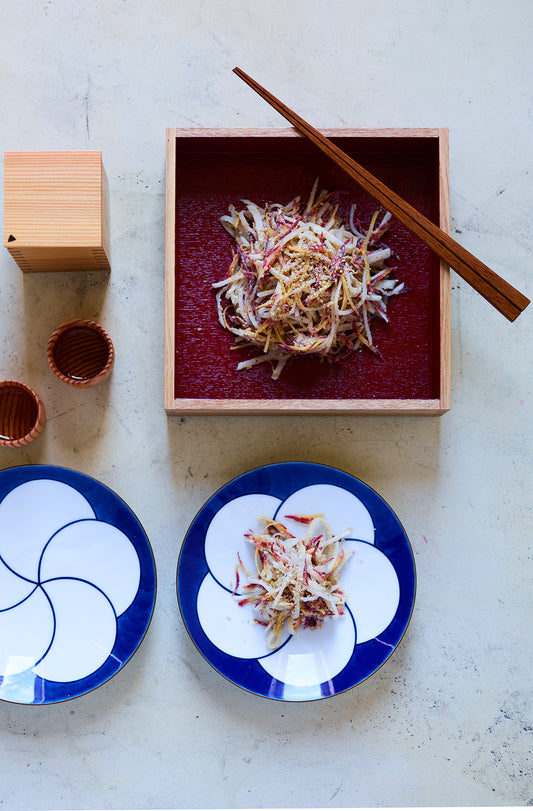 Hakusan Twisted Plum Plate
