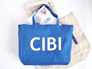 CIBI Blue Tote Bag -CIBI