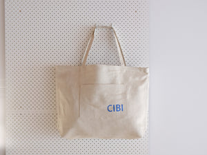 CIBI Denim Tote Bag
