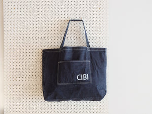 CIBI Denim Tote Bag
