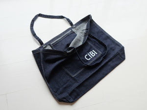 CIBI Denim Tote Bag