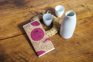 CIBI x Monsieur Truffe Prune & Sake Dark Chocolate Bar
