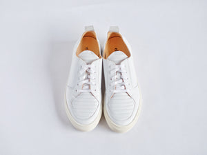 EKN Argan Low White Leather - CIBI EKN Footwear