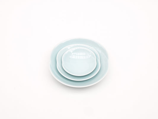 Hakusan Tomoe Plate Set (3pcs)