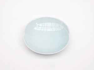 Hakusan Tomoe Plate Pale Green