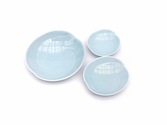 Hakusan Tomoe Plate Set (3pcs)
