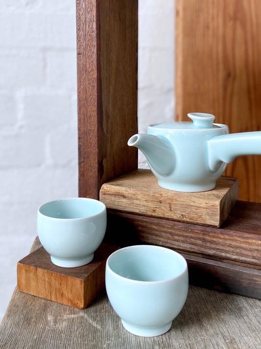 Hakusan SAWA Tea Set Pale Green (3pcs)