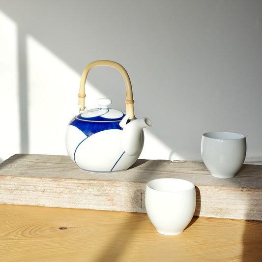 Hakusan Twisted Plum Tea Set