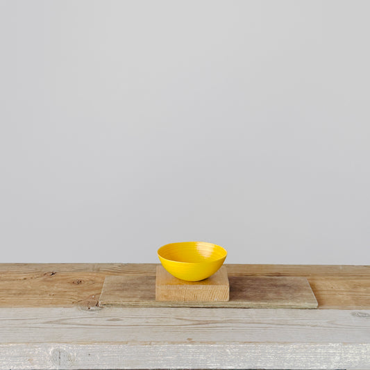 Hakusan Uzushio Whirlpool Bowl Small / Yellow