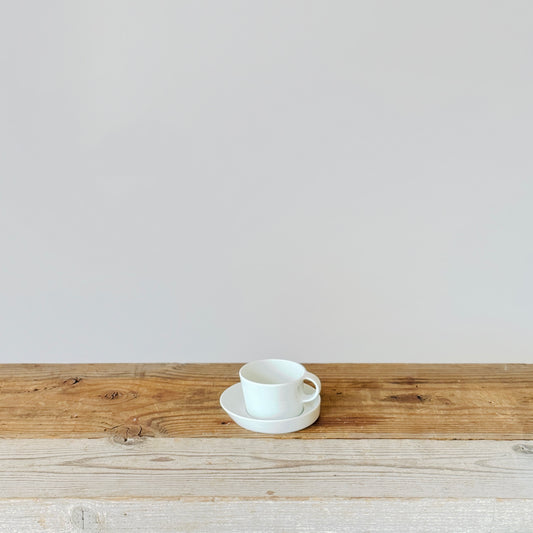 Hakusan LEAN Coffee Cup and Saucer
