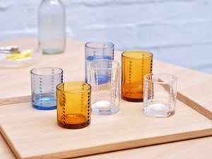 Hirota Glass Y Glass L Amber (YS-2AMB)