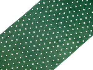 Kamawanu Tenugui - Cross Dark Green