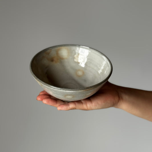 CIBI Kayo Sansui, Japanese handmade ceramic bowl, artisanal pottery, perfect for rice or small dishes
