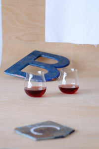 Shotoku Glass - Burgundy for Two (2pcs)