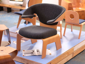 Tendo Mokko Easy Chair by Kenzo Tange (T-7304KY-NT)