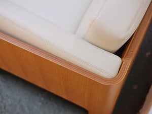 Tendo Mokko Haco Easy Chair by Isamu Kenmochi