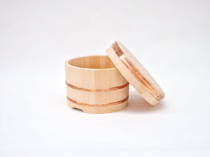 Yamacoh Cooked Rice Box "Ohitsu" 18cm (3.5cups)