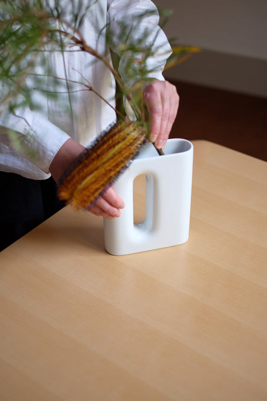 Hakusan Buco Vase