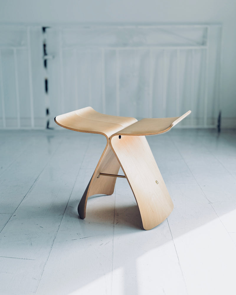 Tendo Mokko Sori Yanagi Butterfly Stool