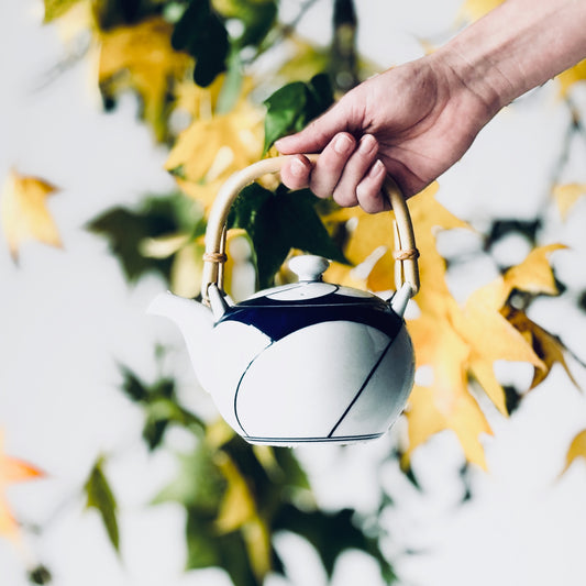 Hakusan Twisted Plum Teapot