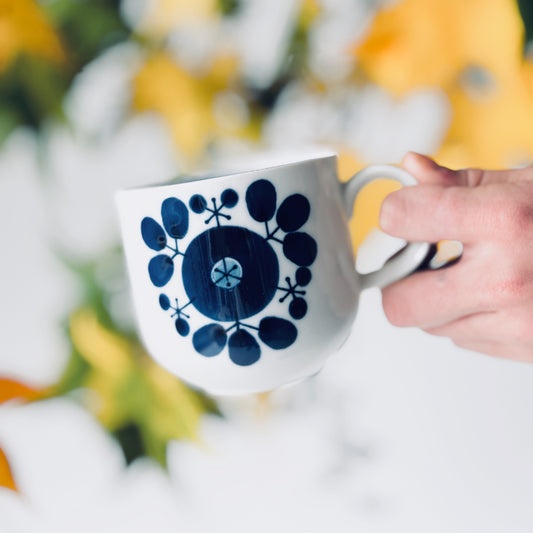 Hakusan Bloom Bouquet Mug