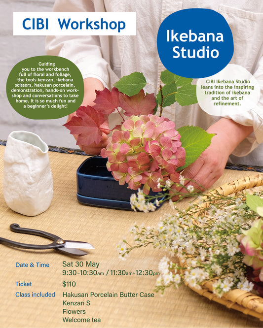 CIBI Workshop: Ikebana Studio ー May