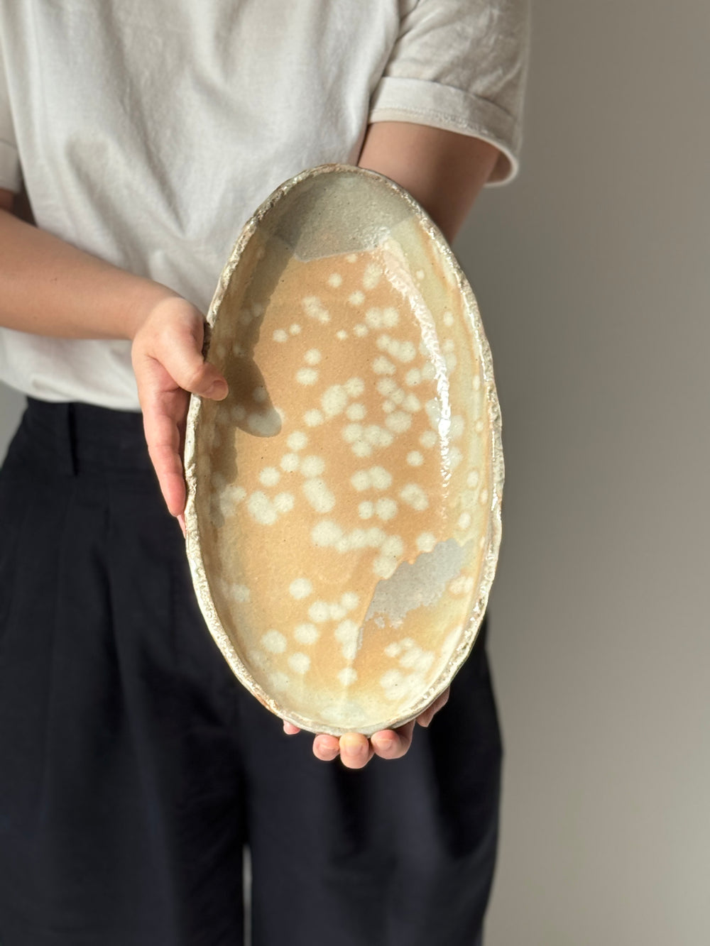 CIBI Kayo Sansui, Japanese handmade ceramic bowl, artisanal pottery