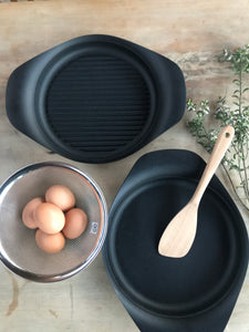 Sori Yanagi Nambu Tekki Cast Iron Grill Pan 22cm
