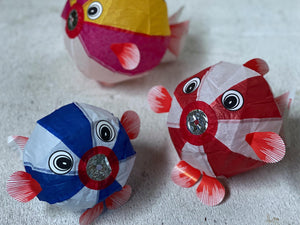 Isono Paper Balloon Goldfish Family Set (3pcs) - CIBI Isono Paper Balloon