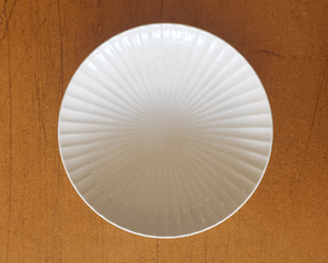 Hakusan Kanna Bori Plate Line Large - CIBI Hakusan Porcelain