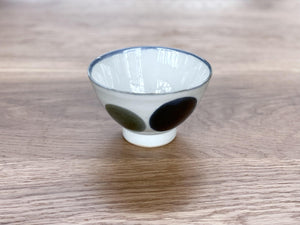 Kihara Arita Rice Bowl Gosu-zome Green & Blue - CIBI Kihara