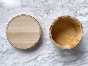￼Cooked Rice Box "Ohitsu" 18cm (3.5cups) - CIBI CIBI General store