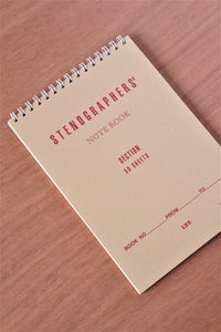 Life Stenographers' A5 Section Notebook - CIBI Life