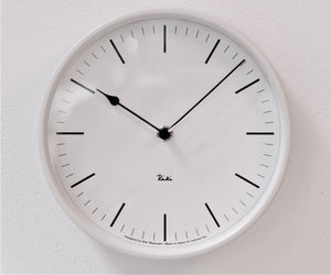 Lemnos Wall Clock - Riki Steel Clock WR08-24 - CIBI Lemnos