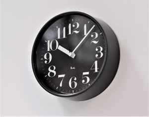 Lemnos Wall Clock - Riki Steel Clock WR08-25 - CIBI Lemnos