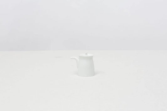Hakusan G Type Soy Sauce Bottle White - CIBI Hakusan Porcelain