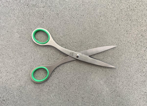 Allex Scissors 165mm Left Handed Green - CIBI Allex