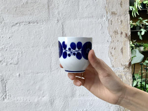 Hakusan Bloom Japanese Tea Cup - CIBI Hakusan Porcelain
