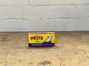 Ortiz anchovies in olive oil 47.5g - CIBI CIBI Grocery