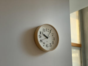 Lemnos Wall Clock - Riki Wood Clock - CIBI Lemnos