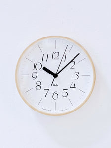 Lemnos Wall Clock - Riki Wood Clock - CIBI Lemnos