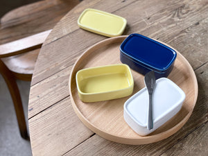 Hakusan Butter Case - CIBI Hakusan Porcelain
