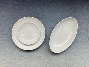 Kasumi Whiteblue Plate - CIBI U-products