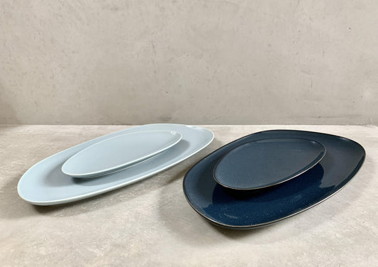 Hakusan Petra Long Platter (L) - CIBI hakusan porcelain