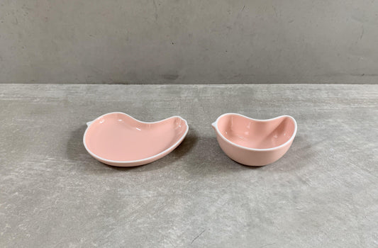 Hakusan Pipi Bird Kids plate & bowl - CIBI Hakusan Porcelain
