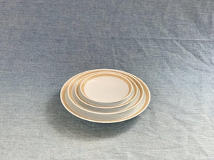Hakusan Sabi Sen Suji Plate - CIBI Hakusan Porcelain