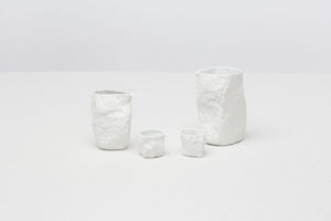 Hakusan Stone Sake Cup - CIBI Hakusan Porcelain