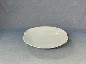 Hakusan Tomoe Plate Pale Green - CIBI Hakusan Porcelain