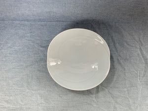 Hakusan Tomoe Plate Pale Green - CIBI Hakusan Porcelain
